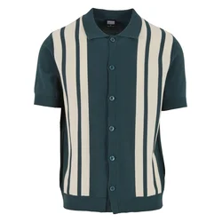 Urban Classics Majica zelena/bela