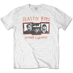 Beastie Boys So What Cha Want White XL Majica