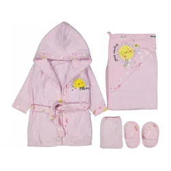 Miniworld Set za kupanje za bebe, Roze