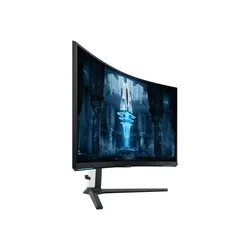 Samsung gaming monitor LS32BG850NPXEN 31,5/VA,zakrivljen/3840x2160/240Hz/1ms GtG/HDMIx2,DP,USB/pivot/crna LS32BG850NPXEN