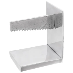 Držači za knjige 2 pcs Srebrno 11 x 14 x 17,5 cm Aluminij