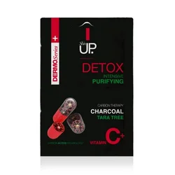 Skin Up Detox Intensive Cleaning Maska za lice sa aktivnim ugljem, 2x5ml