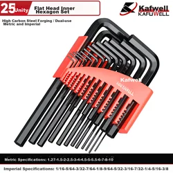 Kafuweier Set imbus ključeva KH3588, 25 komada