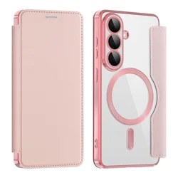 Maska za Samsung Galaxy S26 S941B Magsafe Lux Bi Fold, Roze