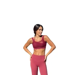 FWI Ženski top Paige, Bordo