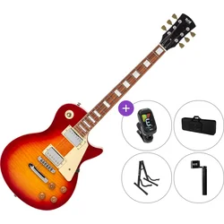PSD Guitars LSP-100 SET 2 Cherry Sunburst Električna kitara