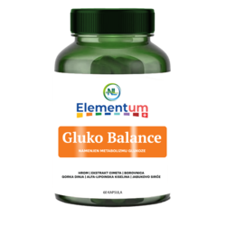 ELEMENTUM GLUKO BALANCE KAPSULE A60
