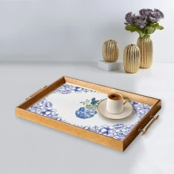 Aberto Design Poslužavnik TPEA9908 50 x 29 x 3.5 cm, Šareni