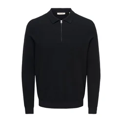Only & Sons Pulover ONSLOUI črna