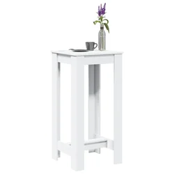 Barski stol bijeli 51 x 50 x 103,5 cm od konstruiranog drva
