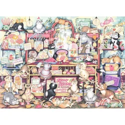 Ravensburger Slagalica Lude mačke, 500 Delova
