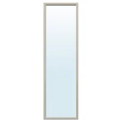 NYPONBUSKE Ogledalo, sivo-bež, 40x135 cm