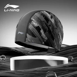 Li-Ning Unisex kapa za plivanje 6281, Crna