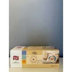 Tac Set posteljine za dečake Winnie the Pooh, 100x150cm, Žuti