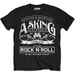 Asking Alexandria Rock n Roll Black L Majica