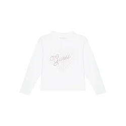 Guess Bluza J5BI35 J1314 Bela Relaxed Fit