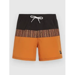ONeill Cali Block 15 kopalne hlače orange pressed lines