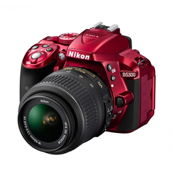 NIKON D-SLR fotoaparat D5300 Kit AF18-55VRII crveni