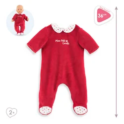 Oblačila Pajamas Heart Petals Mon Grand Poupon Corolle za 36 cm punčko od 24 mesecev