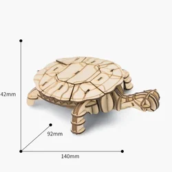 Robotime 3d drvena slagalica - Kornjača ( 560)