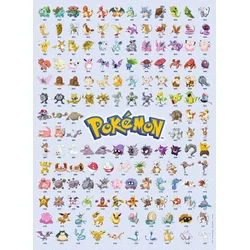 Ravensburger Puzzle Pokemon: Prvih 151 Pokemon 500 kosov
