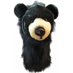 Daphnes Headcovers Driver Headcover Black Bear