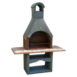 Kamin za roštiljanje Liapor Lecca 004 (Dimenzija ložišta: 64 x 40 cm, D x Š x V: 147 x 67 x 206 cm)