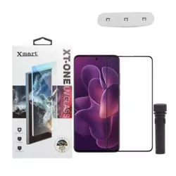 Zastitno staklo XMART UV Glue Full Cover + lampa za Motorola Edge 60 Pro