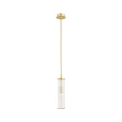 Argon 8489 - Viseći luster HAMPTON na sajli 1xE14/7W/230V zlatna