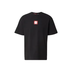 ELEMENT Majica svetlo rdeča/črna/bela