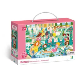 Dodo PUZZLE 100 PRINCES NA PROMENADI DOP300404