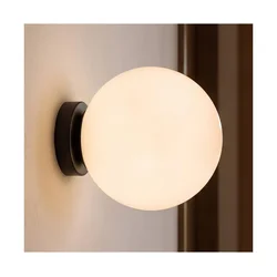 BRILAGI - Zidna svetiljka POLOS 1xE27/40W/230V prečnik 20 cm crna