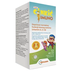 INPHARM DIET Cinkić imuno tableta za žvakanje A60