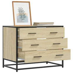 Ormar s ladicama sonoma hrast 70x41x56 cm izrađeno drvo