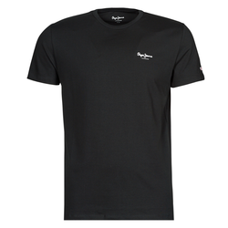 Pepe jeans Majice s kratkimi rokavi ORIGINAL BASIC NOS Črna