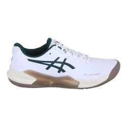 Asics za moške. 1041A449 Čevlji Gel Challenger 14 Clay white (44), Bela, Ravna stran, Čipke, Šport, Teče, Večnamens