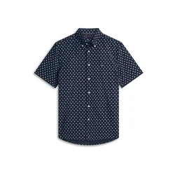 TOMMY HILFIGER Srajca FLEX modra/bela