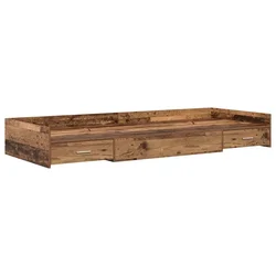 Krevetna konstrukcija Staro drvo 90 x 190 cm Konstruirano drvo