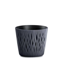 Prosperplast Saksija Sandy Round R220, Antracit