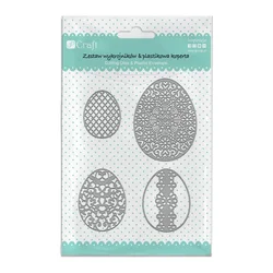 Rezalna šablona Easter Eggs / 4 kosi (kovinski pripomočki)