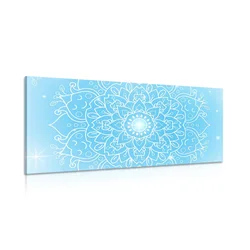 Slika modri cvet Mandale - 120x60