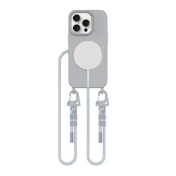Tech-protect TECH-PROTECT MAGNESSKEJSKA OGRLICA MAGSAFE ZA IPHONE 15 PRO, SIVA, VARŠČICA
