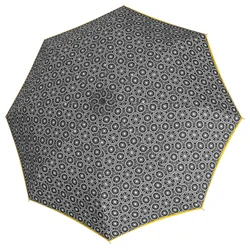 Derby Mini Triple Florals Black/White/Yellow