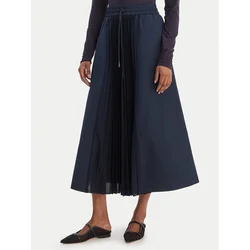 Weekend Max Mara Plisirano krilo Folk 2615771011 Mornarsko modra Regular Fit