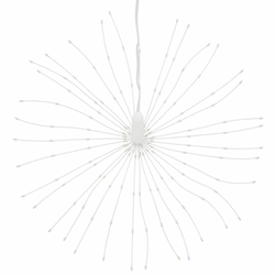Božićno svjetlo zvjezdani prasak 140 LED višebojno 17 cm
