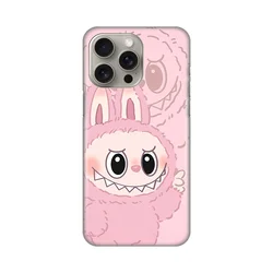 Maska za iPhone 15 Pro Max 6.7 La Bubu Silikonska Print Pink