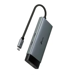 Tp - Link Konektor UH5020C USB-C HDMI/2xUSB 3.0/USB-C/PD 100W, Sivi