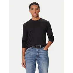 Calvin Klein Majica z dolgimi rokavi LV04LD227G Črna Regular Fit