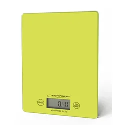 Esperanza Elektronska kuhinjska tehtnica Esperanza Lemon, zelena