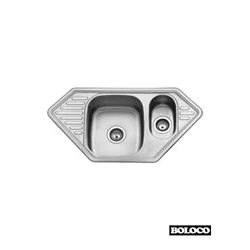 Boloco Ugradna sudopera BL 872, o90, 95×50cm, Hrom